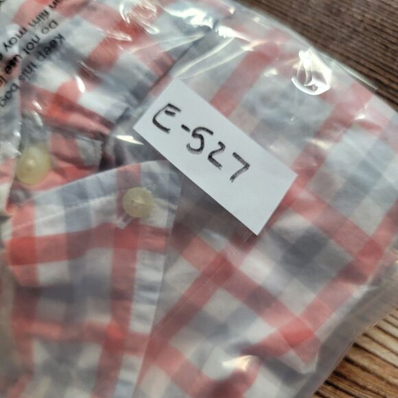 J. Crew Shirt Men Small Multi Color Gingham Check Slim Fit Tailored Button Down - Picture 10 of 10